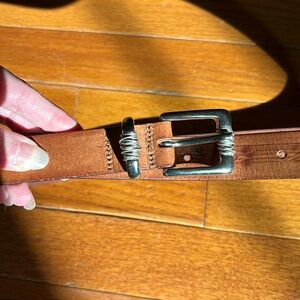 Albatros made in Italy genuine leather belt